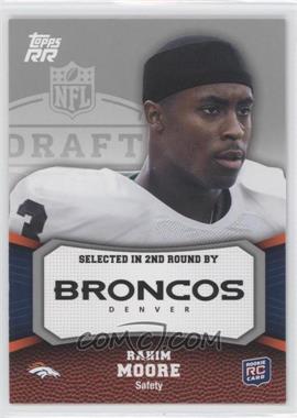 2011 Topps Rising Rookies - [Base] #166 - Rahim Moore