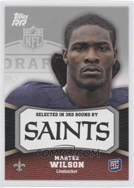 2011 Topps Rising Rookies - [Base] #175 - Martez Wilson