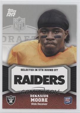 2011 Topps Rising Rookies - [Base] #187 - Denarius Moore