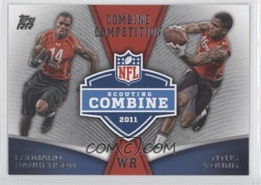 2011 Topps Rising Rookies - Combine Competition #CC-HY - Titus Young, Leonard Hankerson