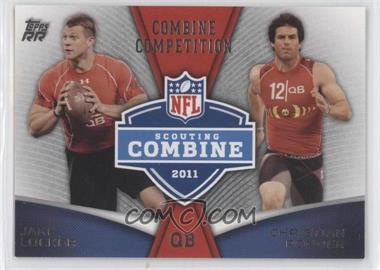 2011 Topps Rising Rookies - Combine Competition #CC-LP - Jake Locker, Christian Ponder