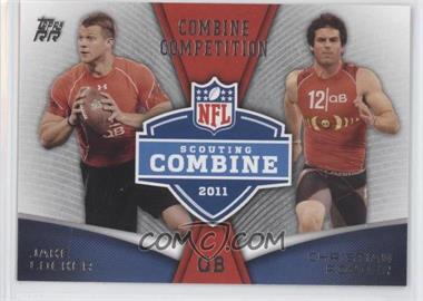 2011 Topps Rising Rookies - Combine Competition #CC-LP - Jake Locker, Christian Ponder