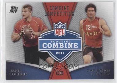 2011 Topps Rising Rookies - Combine Competition #CC-LP - Jake Locker, Christian Ponder