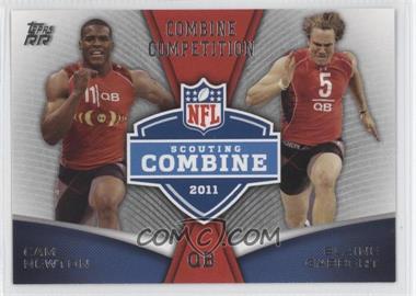 2011 Topps Rising Rookies - Combine Competition #CC-NG - Blaine Gabbert, Cam Newton