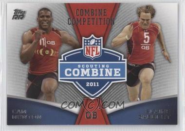 2011 Topps Rising Rookies - Combine Competition #CC-NG - Blaine Gabbert, Cam Newton