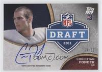 Christian Ponder #/50