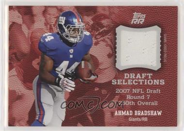 2011 Topps Rising Rookies - Draft Selections - Swatches #DSS-AB - Ahmad Bradshaw