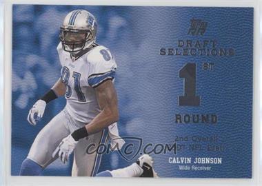 2011 Topps Rising Rookies - Draft Selections #DS-CJ - Calvin Johnson