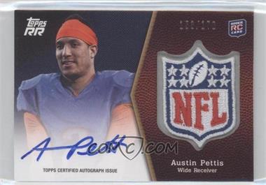 2011 Topps Rising Rookies - NFL Shield Rookie Autographed Patch #SRAP-AP - Austin Pettis /170