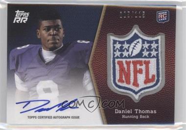 2011 Topps Rising Rookies - NFL Shield Rookie Autographed Patch #SRAP-DT - Daniel Thomas /115