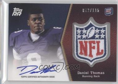 2011 Topps Rising Rookies - NFL Shield Rookie Autographed Patch #SRAP-DT - Daniel Thomas /115