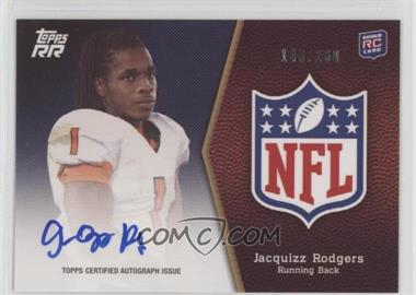 2011 Topps Rising Rookies - NFL Shield Rookie Autographs #SRA-JR - Jacquizz Rodgers /250