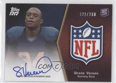 2011 Topps Rising Rookies - NFL Shield Rookie Autographs #SRA-SV - Shane Vereen /260