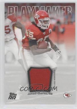 2011 Topps Rising Rookies - Playmaker Swatches #PS-JC - Jamaal Charles