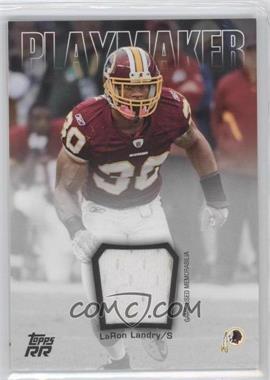 2011 Topps Rising Rookies - Playmaker Swatches #PS-LL - LaRon Landry