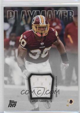2011 Topps Rising Rookies - Playmaker Swatches #PS-LL - LaRon Landry