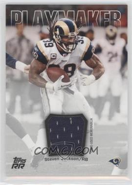 2011 Topps Rising Rookies - Playmaker Swatches #PS-SJ - Steven Jackson