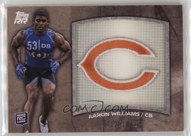 2011 Topps Rising Rookies - Rookie Team Logo Patch #RTP-AW - Aaron Williams /1074