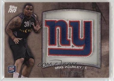 2011 Topps Rising Rookies - Rookie Team Logo Patch #RTP-MP - Mike Pouncey /1074 [Good to VG‑EX]
