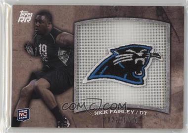 2011 Topps Rising Rookies - Rookie Team Logo Patch #RTP-NF - Nick Fairley /1074