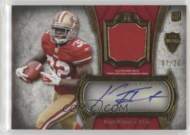 2011 Topps Supreme - Autographed Relics - Red #SAR-KH - Kendall Hunter /20