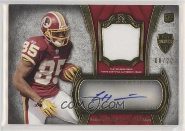 2011 Topps Supreme - Autographed Relics - Red #SAR-LH - Leonard Hankerson /20