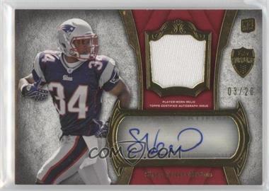 2011 Topps Supreme - Autographed Relics - Red #SAR-SV - Shane Vereen /20