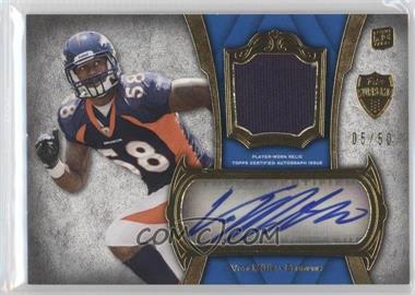 2011 Topps Supreme - Autographed Relics #SAR-VM - Von Miller /50