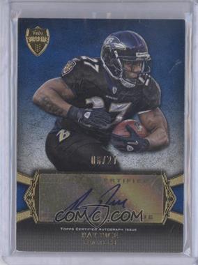 2011 Topps Supreme - Autographs #SA-RR - Ray Rice /27