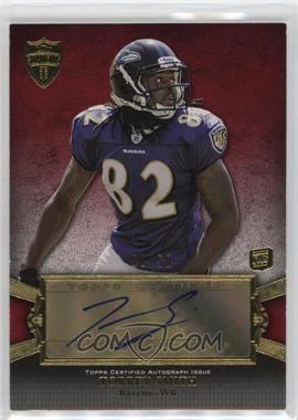 2011 Topps Supreme - Rookie Autographs - Red #SRA-TS - Torrey Smith /50