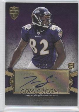 2011 Topps Supreme - Rookie Autographs - Violet #SRA-TS - Torrey Smith /25