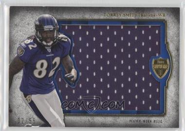 2011 Topps Supreme - Rookie Die-Cut Relic #SRDC-TS - Torrey Smith /55