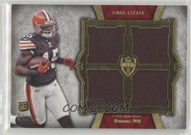 2011 Topps Supreme - Rookie Quad Relics - Red #SRQR-GL1 - Greg Little /10