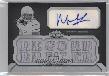 2011 Topps Triple Threads - Autograph Relics - White Whale Printing Plate Black #TTAR-52 - Mikel Leshoure /1
