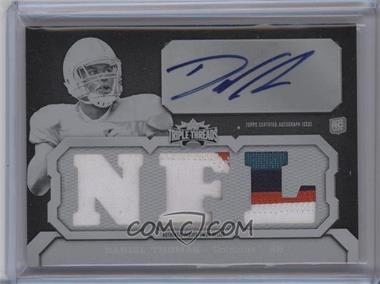 2011 Topps Triple Threads - [Base] - Printing Plate Black #104.2 - Daniel Thomas (NFL) /1