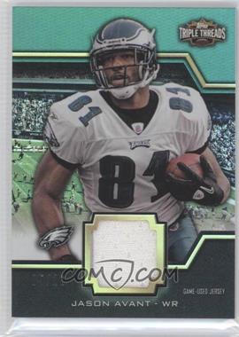 2011 Topps Triple Threads - Unity Relics - Emerald #TTUSR-21 - Jason Avant /18