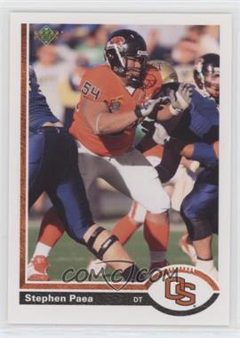 2011 Upper Deck - 1991 UD 20th Anniversary #20A-103 - Stephen Paea