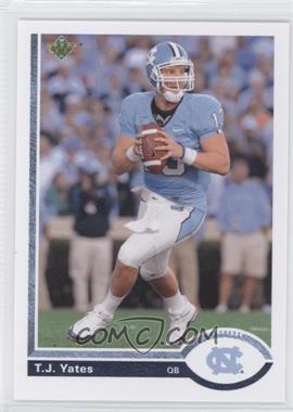 2011 Upper Deck - 1991 UD 20th Anniversary #20A-141 - T.J. Yates