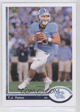 2011 Upper Deck - 1991 UD 20th Anniversary #20A-141 - T.J. Yates