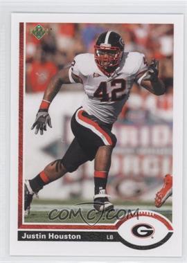 2011 Upper Deck - 1991 UD 20th Anniversary #20A-42 - Justin Houston