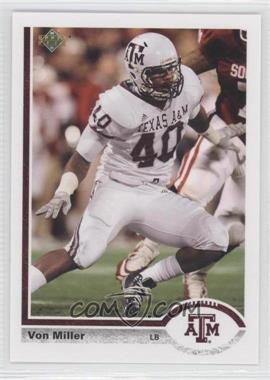 2011 Upper Deck - 1991 UD 20th Anniversary #20A-54 - Von Miller