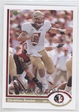 2011 Upper Deck - 1991 UD 20th Anniversary #20A-59 - Christian Ponder