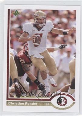 2011 Upper Deck - 1991 UD 20th Anniversary #20A-59 - Christian Ponder