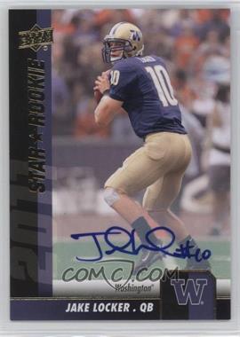 2011 Upper Deck - [Base] - Gold Autographs #69 - Star Rookie - Jake Locker