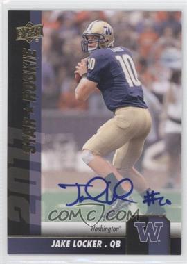 2011 Upper Deck - [Base] - Gold Autographs #69 - Star Rookie - Jake Locker