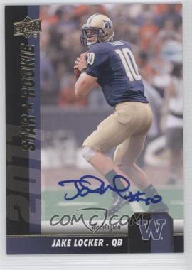 2011 Upper Deck - [Base] - Gold Autographs #69 - Star Rookie - Jake Locker