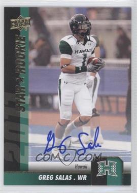 2011 Upper Deck - [Base] - Gold Autographs #86 - Star Rookie - Greg Salas