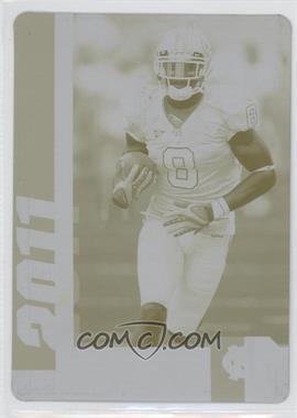 2011 Upper Deck - [Base] - Printing Plate Yellow #65 - Star Rookie - Greg Little /1