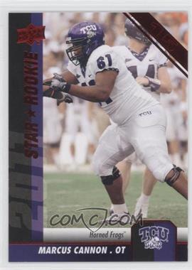 2011 Upper Deck - [Base] - Red 15 #109 - Star Rookie - Marcus Cannon