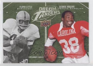 2011 Upper Deck - Dream Tandems #DT-12 - Floyd Little, George Rogers